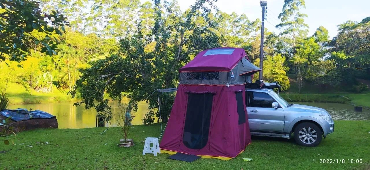 Barraca de teto Blue Camping - Foto 2
