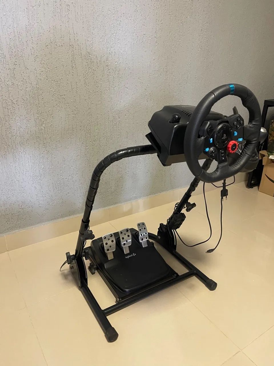 Volante Logitech G29 com Cockpit, Pedais e câmbio. - Foto 5