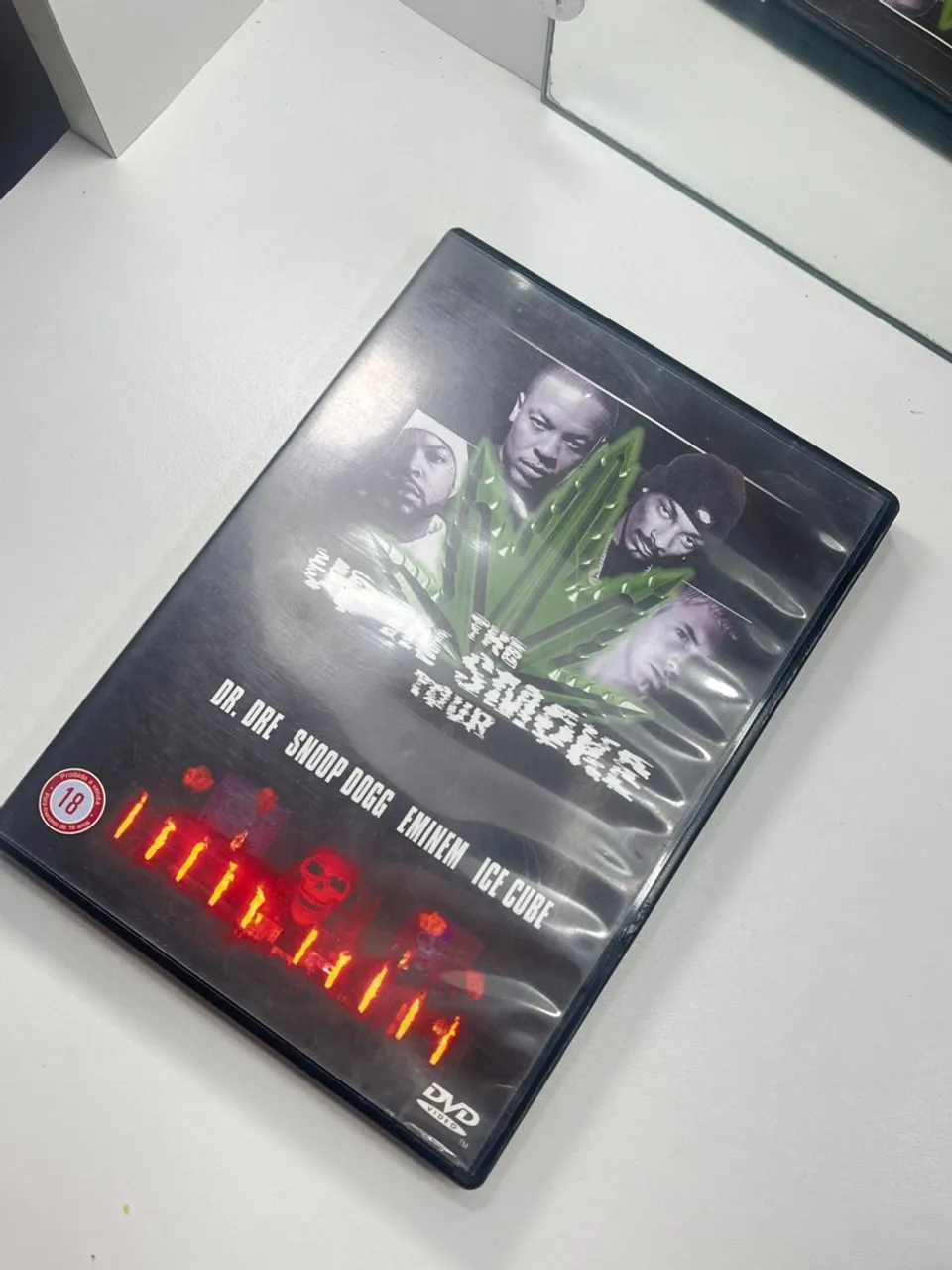 DVD The Up In Smoke Tour mais 4CDs rap hip hop