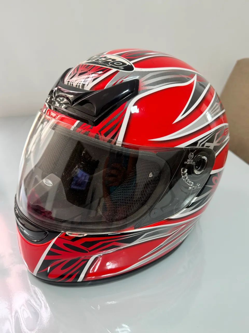 Capacete nitro racing novo  - Foto 2