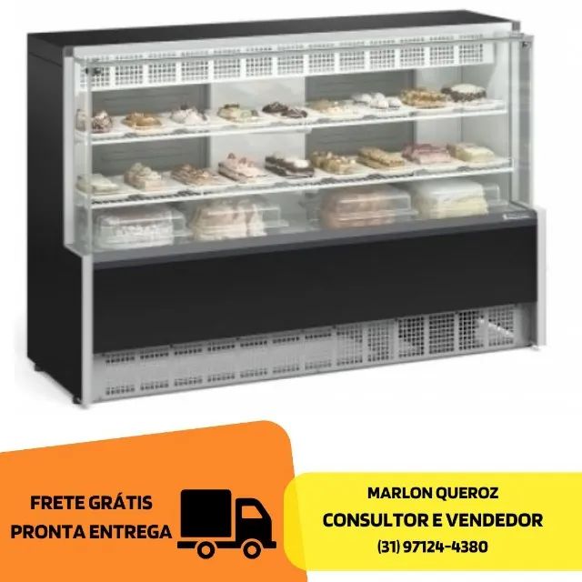 Balcão de Doces e Tortas Gelopar 1,75M 