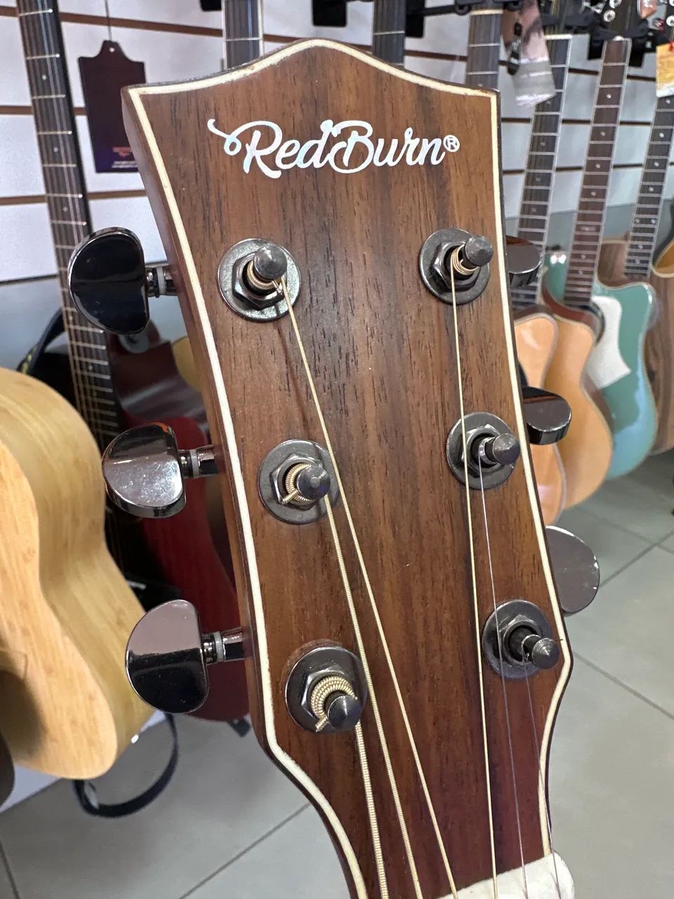 Violão RedBurn RB400 folk  - Foto 2