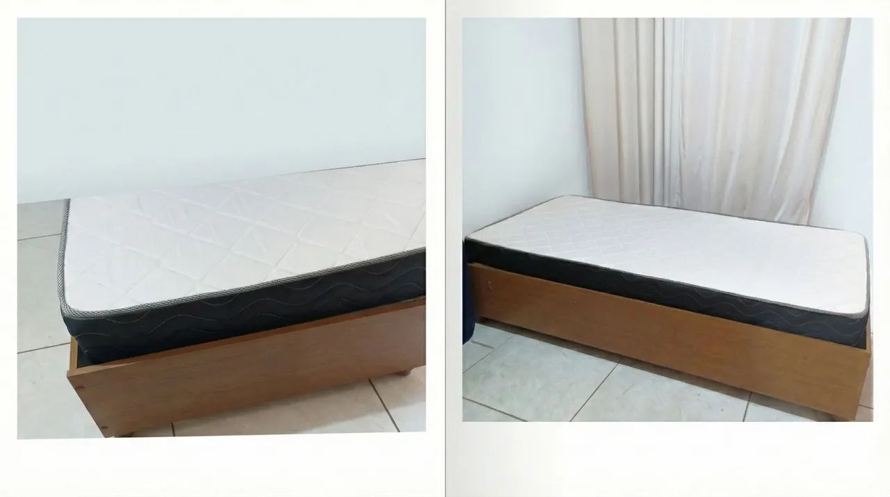 Cama de solteiro + Colchão D33 - Foto 2