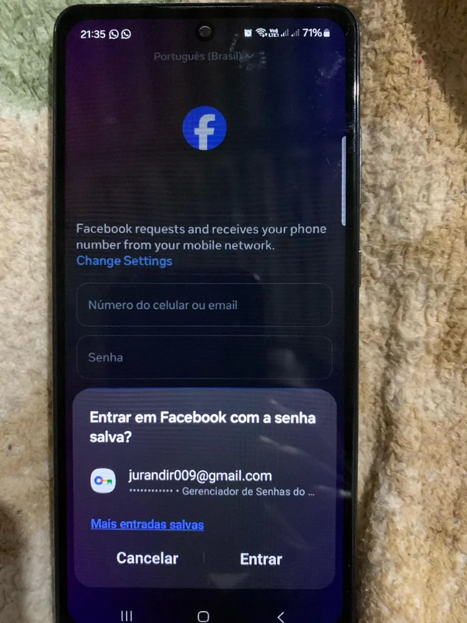 Samsung galaxy a72 troco