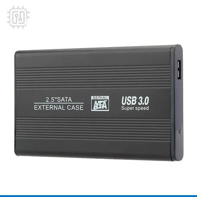 Case Gaveta em Alumínio Hd SSD Externo Usb 3.0 5Gbps Sata 2.5 Pc Notebook Xbox Ps4 - Foto 4