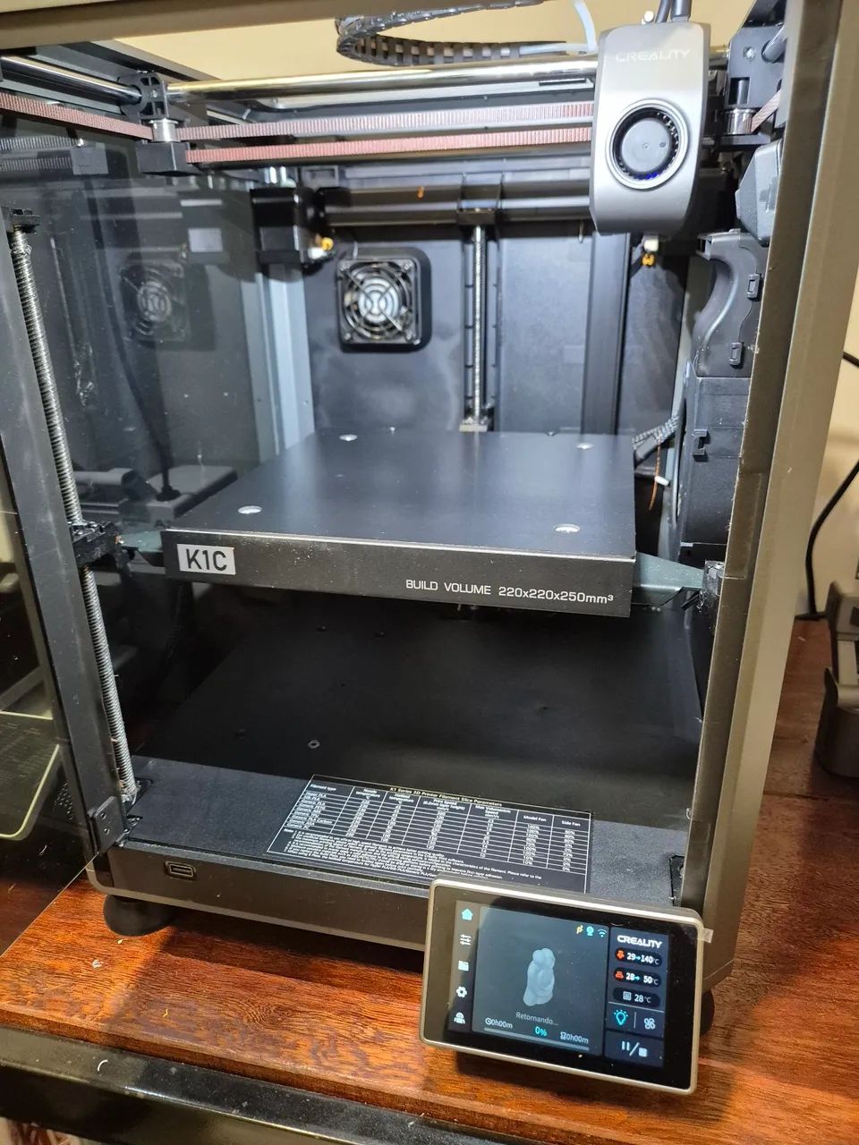 Impressora 3D Creality K1C - Foto 2