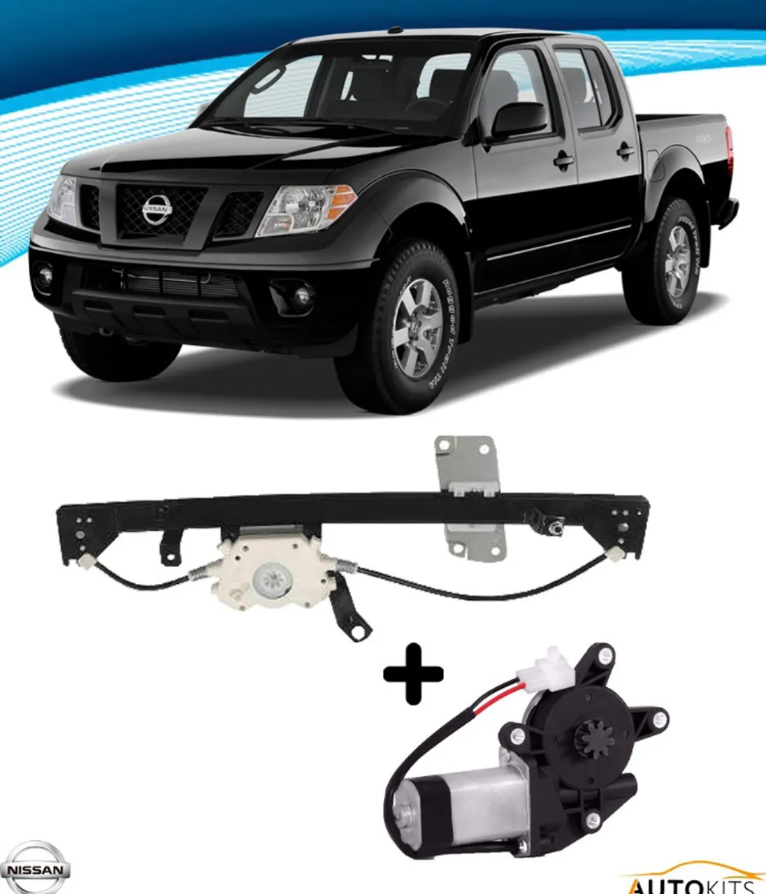 Motor de Vidro Elétrico Nissan Frontier