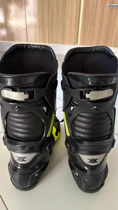Botas de Motociclista TEXX PISTA - Tamanho 42 br - Foto 4