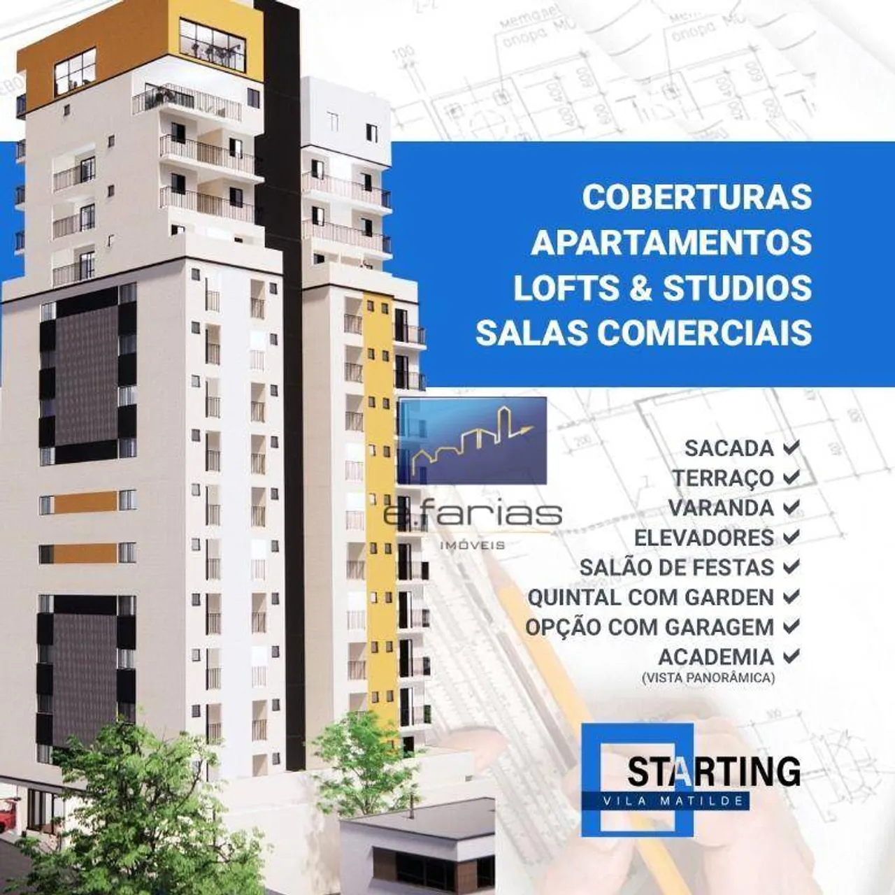 Apartamento com 2 dormitórios à venda, 35 m² por R$ 184.900,00 - Vila Esperança - São Paul