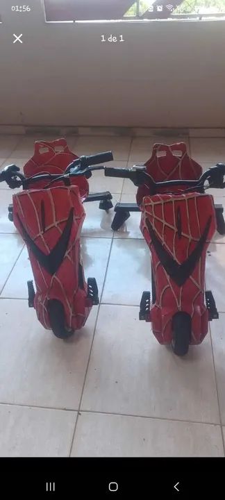 Carrinhos de Passeio do Homem Aranha