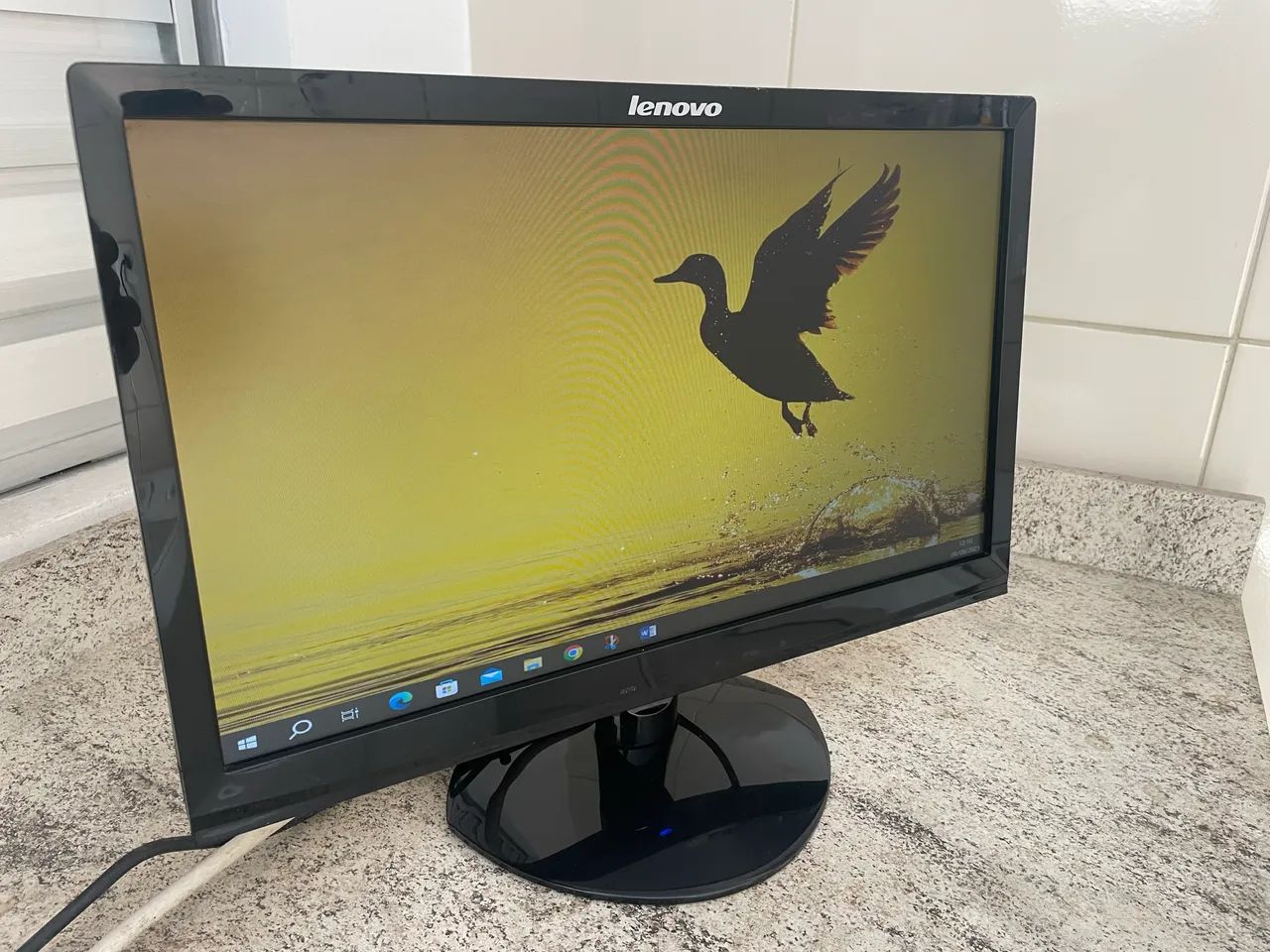 Monitor 19 Polegadas Lenovo Entrada Vga E Dvi Widescreen