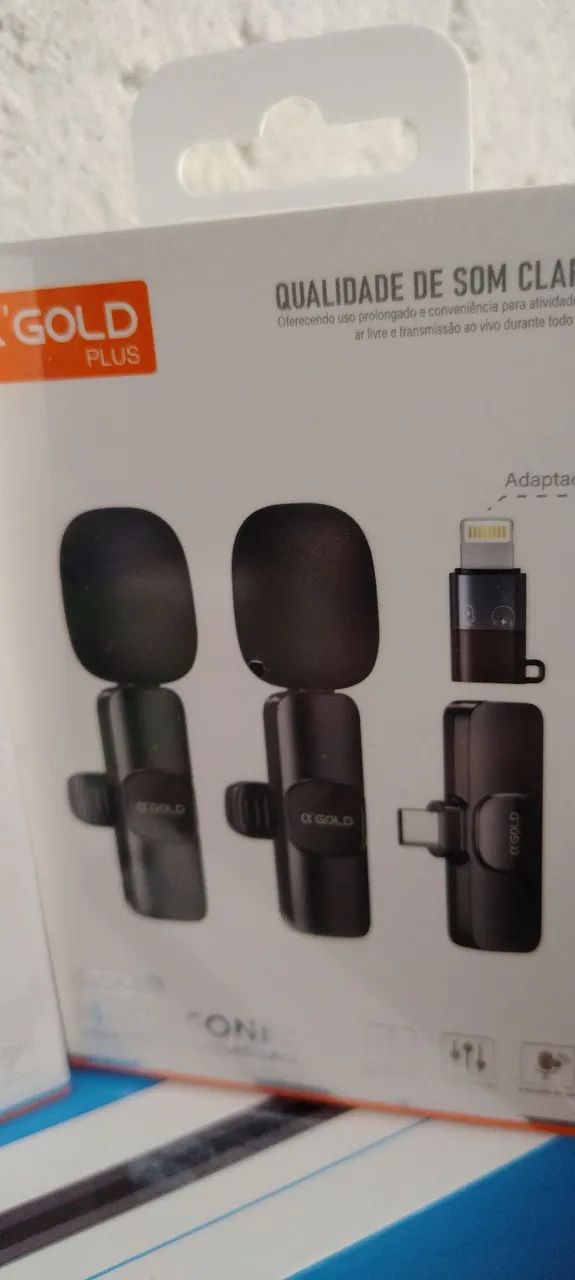 Microfone sem fio para celular - Foto 3