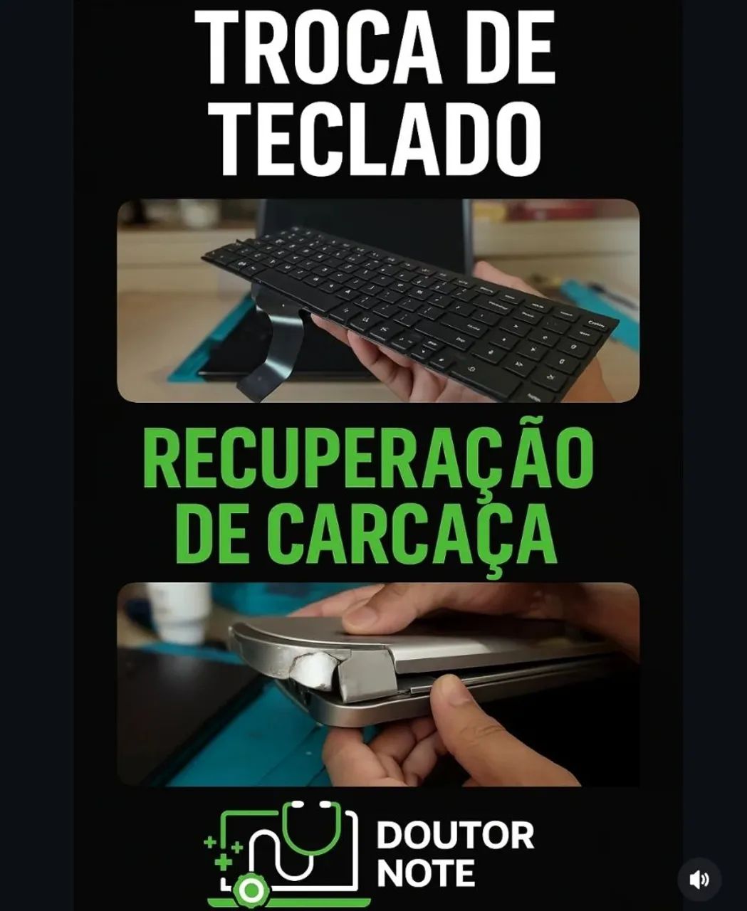 Conserto de Placa de Vídeo e Notebooks - Doutor Note Brasília - Foto 3