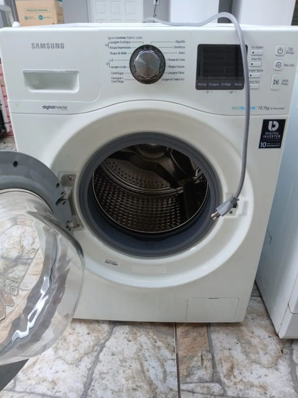 Lavadora frontal Samsung 10kg - c/ garantia e *entrega - Foto 3