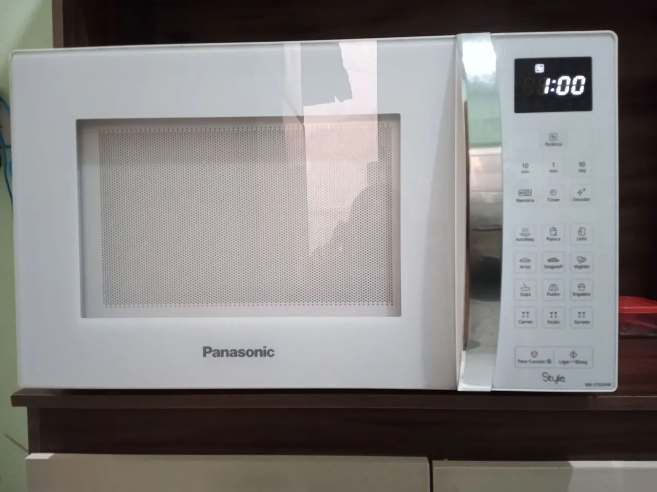 Micro-ondas Panasonic Style NN-ST65HW GRANDE  (FUNCIONANDO) 