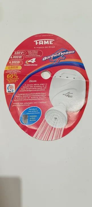 Ducha Fame banho nosso por 80 reais. - Foto 3