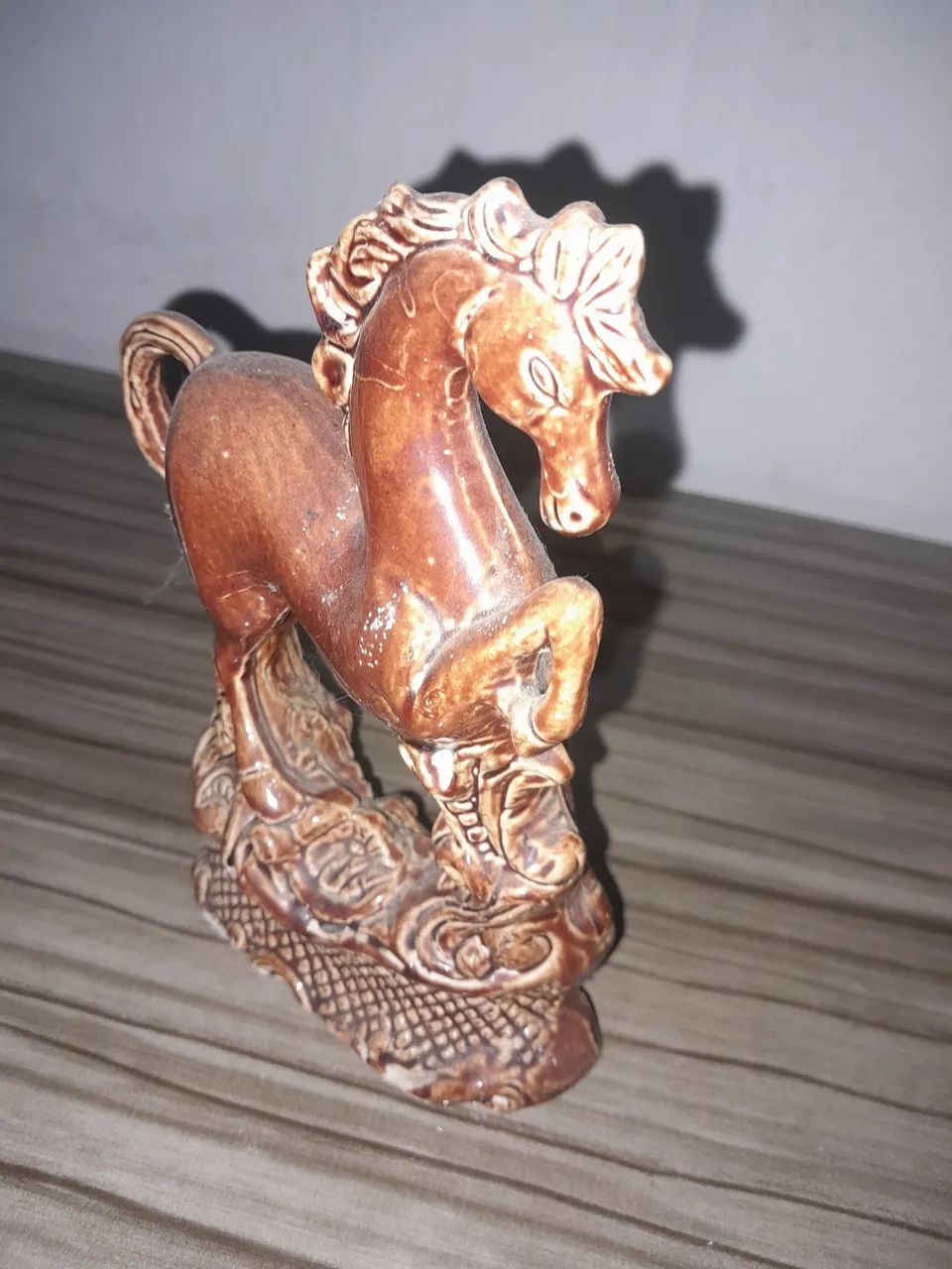 Cavalo de louça antigo  - Foto 2