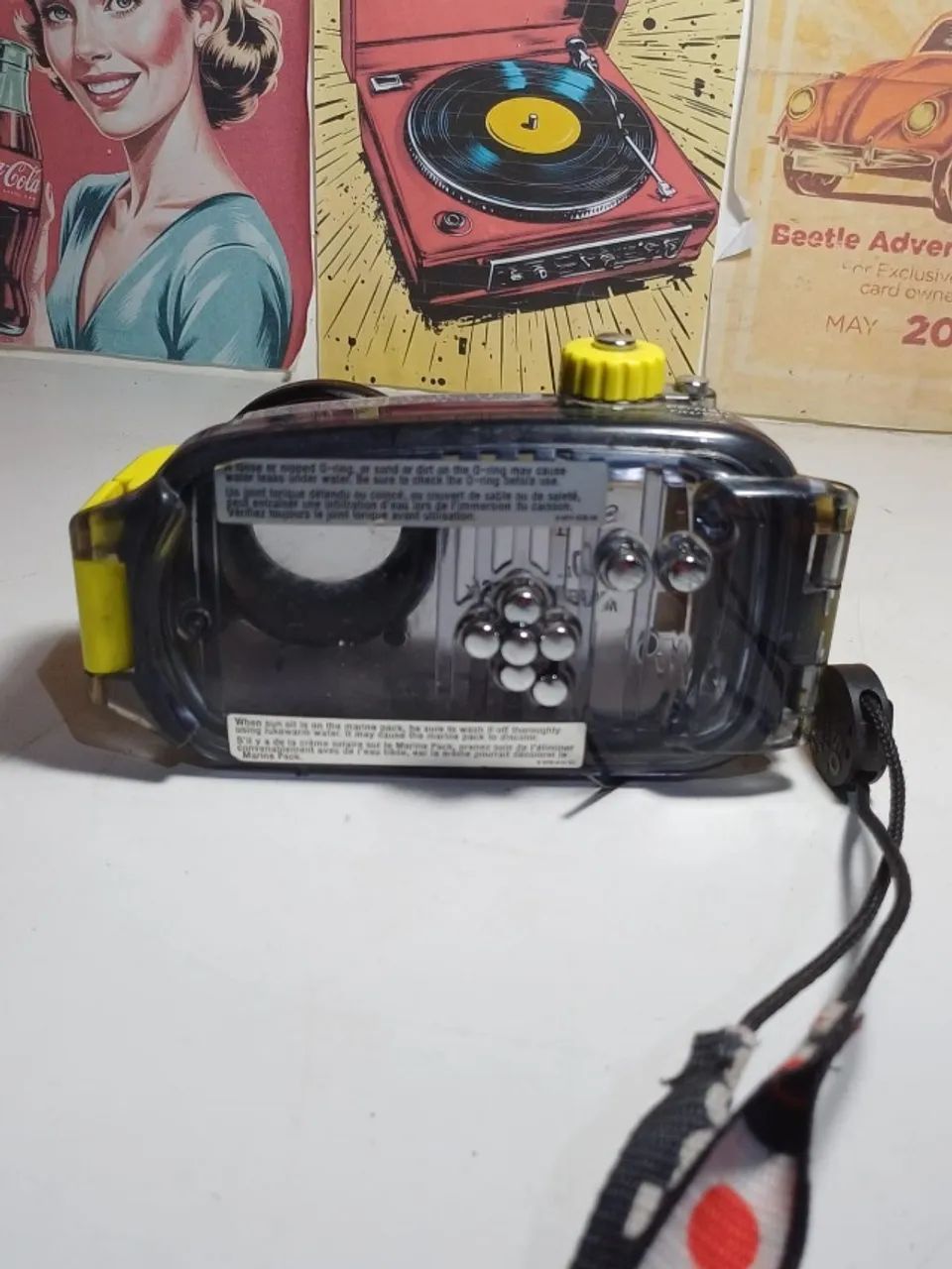 SONY Cyber-shot Marine pack(サイバーショット) Case Aquatica De Proteção Cyber Shot - Sony Marine Pack