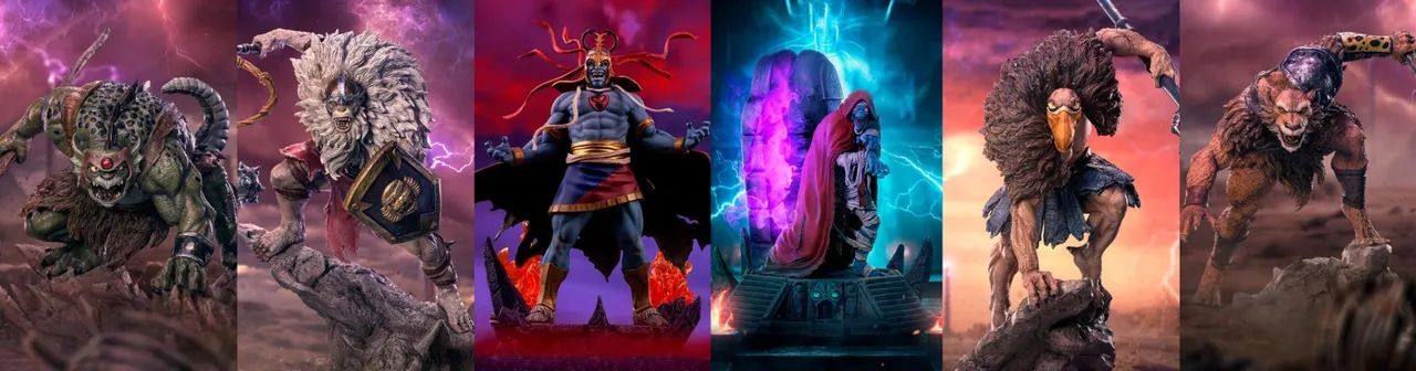 Coleção Thundercats - Heróis e Vilões - Iron Studios - 1/10  - Foto 4