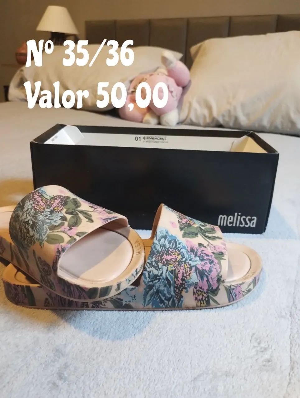 Sandália Melissa - N° 35/36 - Foto 3