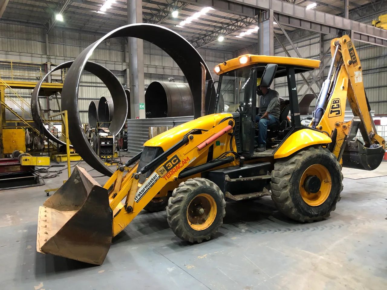 Retro Escavadeira Jcb 