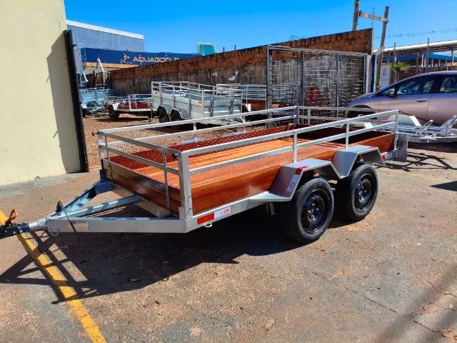 Carretinha reboques em até 12 x sem juros no cartão com parcelas a partir de 415.00 - Foto 6