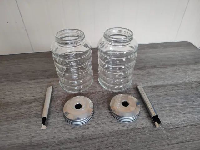 Açucareiro de Vidro com Tampa Inox - Foto 3