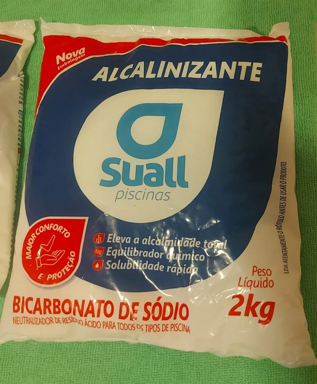 Bicarbonato de Sodio Suall 2kg - Novo