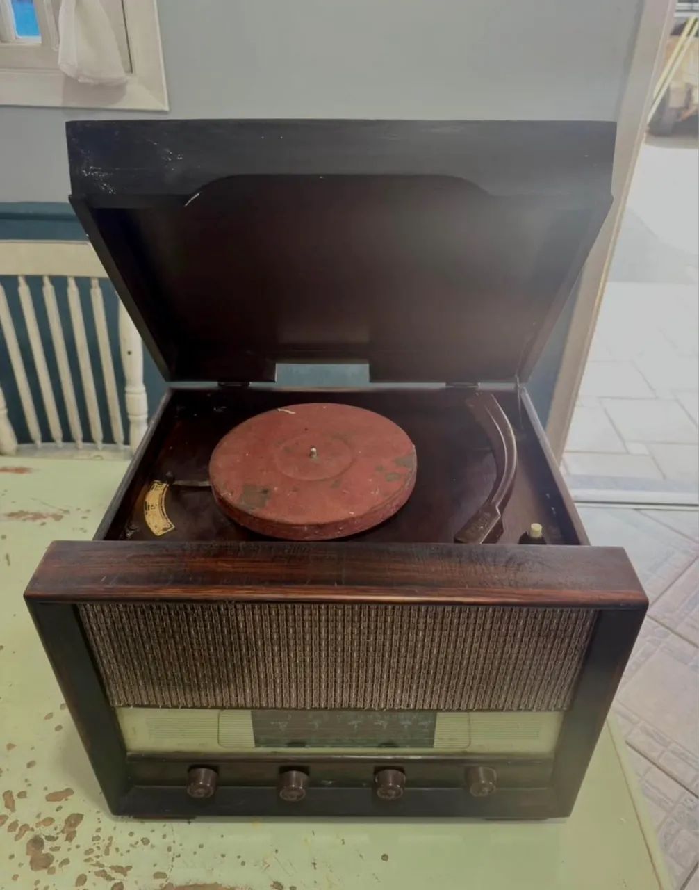 Vitrola Antiga anos 50 Colecionador 