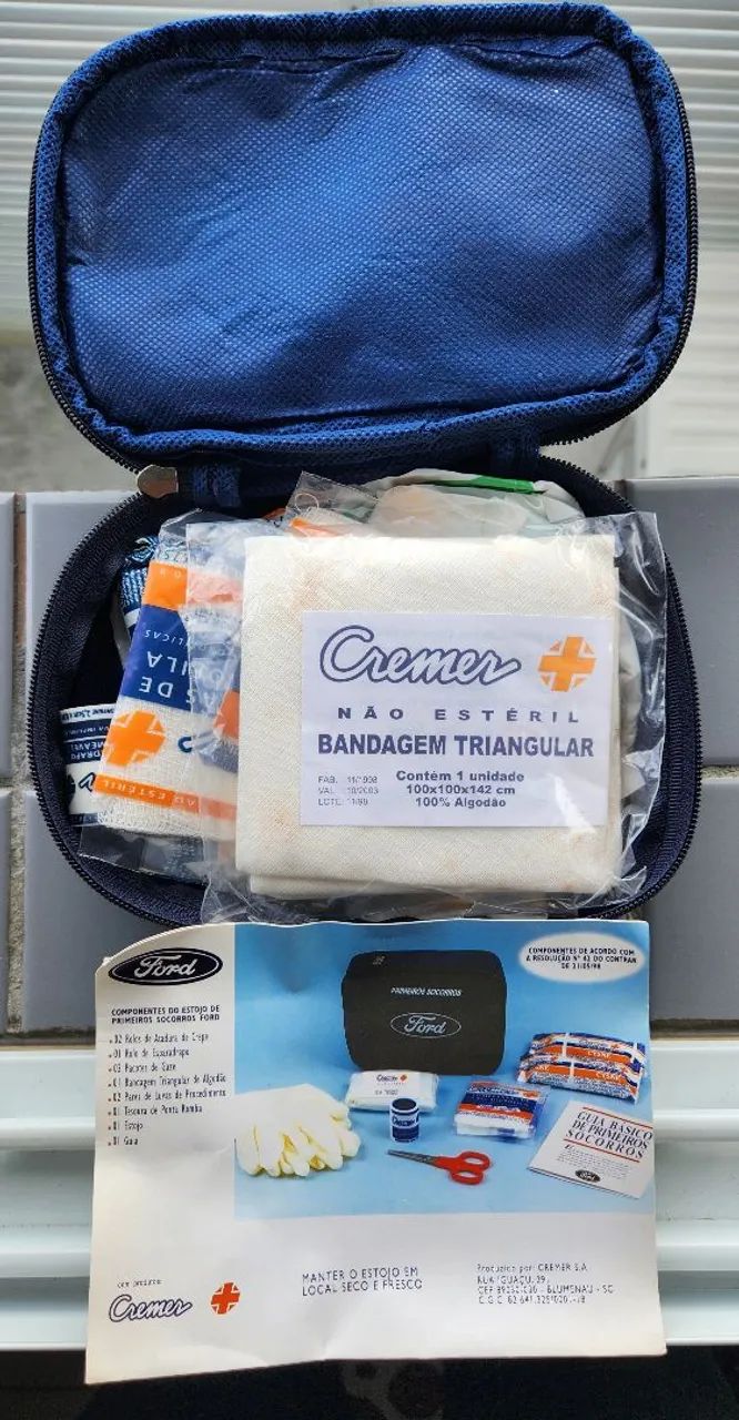 Kit de Primeiros Socorros Original Ford 1998 - Foto 4