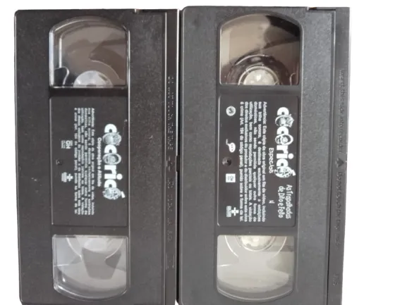Fitas Vhs Original Cocoricó - Modelo Vhs 2 Unidades