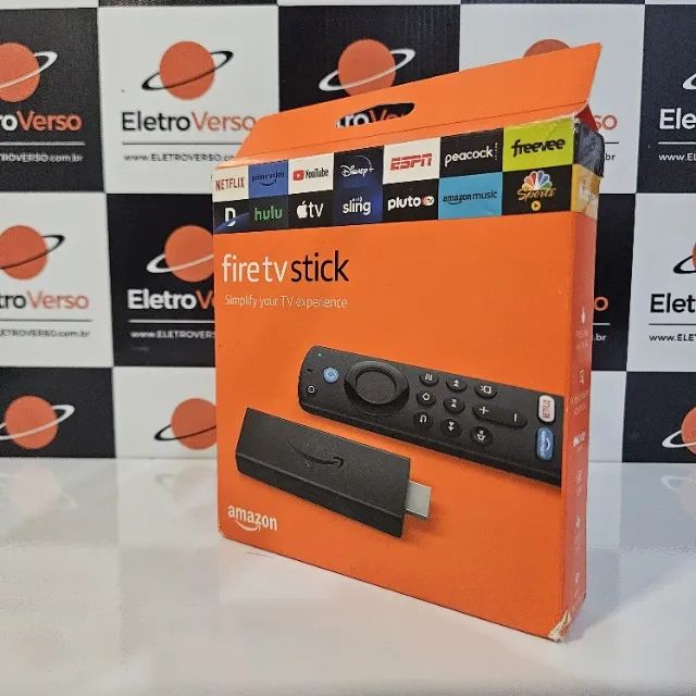 Fire TV Stick 3° Geração Full HD com Alexa no Controle - Foto 3