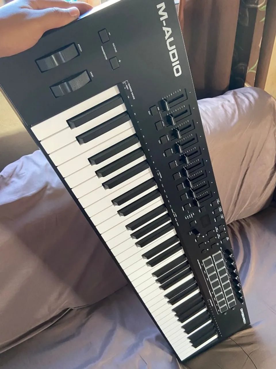 Teclado Controlador Midi M-Audio Oxygen Pro 61 (Oportunidade) 