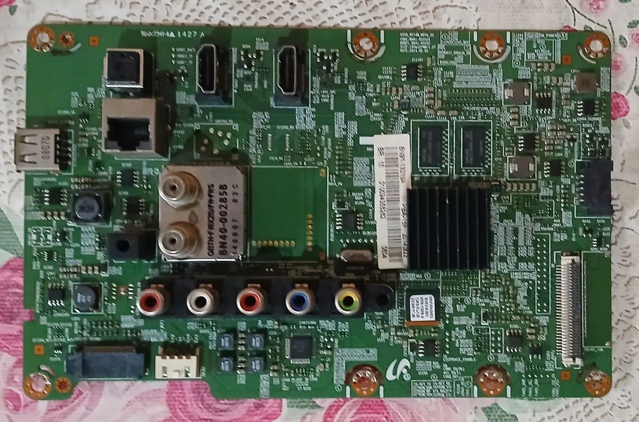 Kit placa principal e fonte tv samsung un40h4203ag - Foto 2