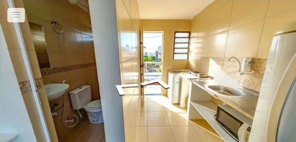 Flat Apartamento por Temporada Diária por dia Beira-Mar Meireles Aldeota Varjota Fortaleza - Foto 5