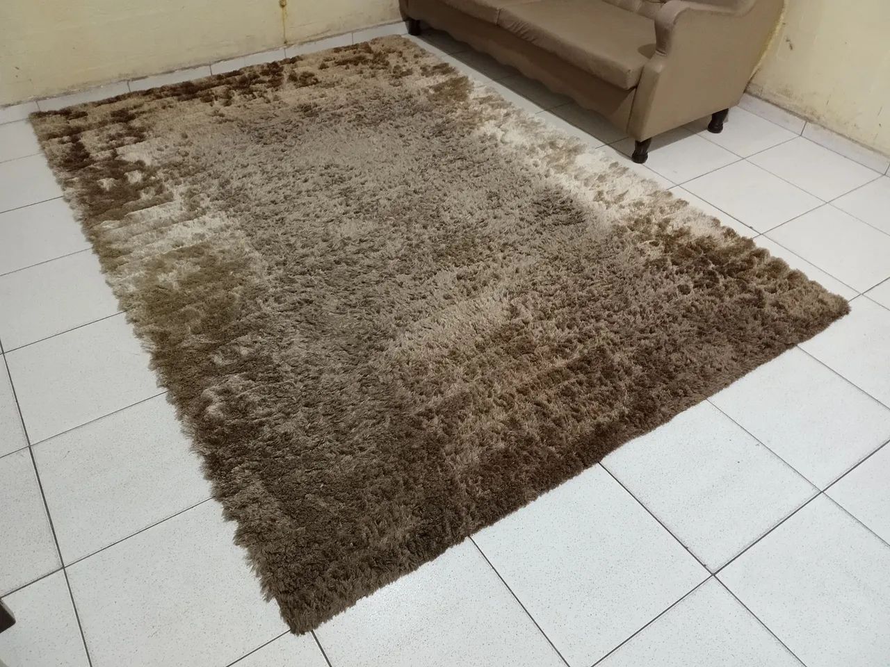 Tapete Felpudo Bege - 2,90x2,00m