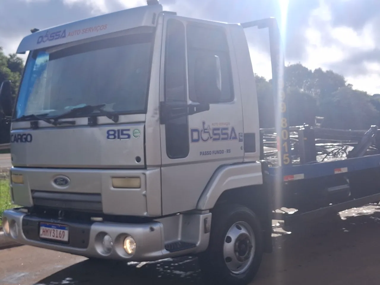 REPASSE CARGO 815E NO CHASSI