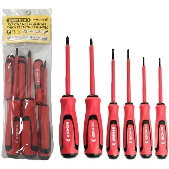 ? Kit Chaves Isoladas para Eletricista - BOMVINK!