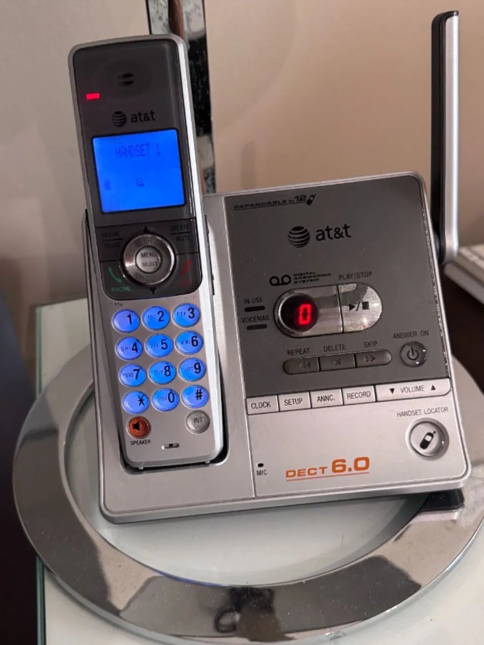  Kit 4 telefones sem fio - ATT - para uso telefone fixo