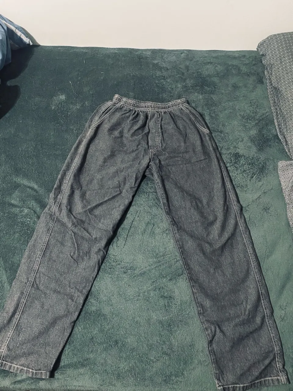Calça Jeans Reta Estonada