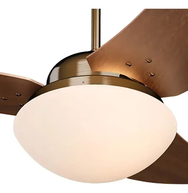 Ventilador De Teto Quarto Sala 3 Pás Tron Solano 130w Cobre 127v - Foto 2