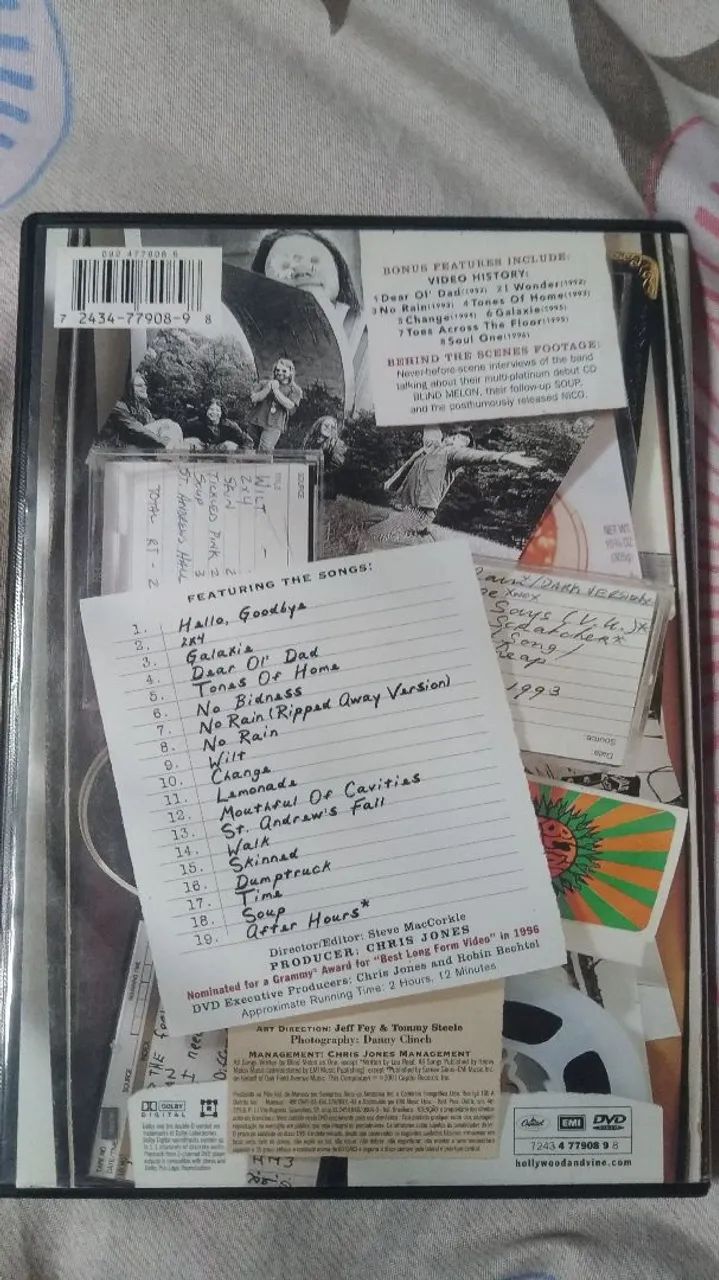 Blind melon dvd original com todos os clipes e extras - Foto 2