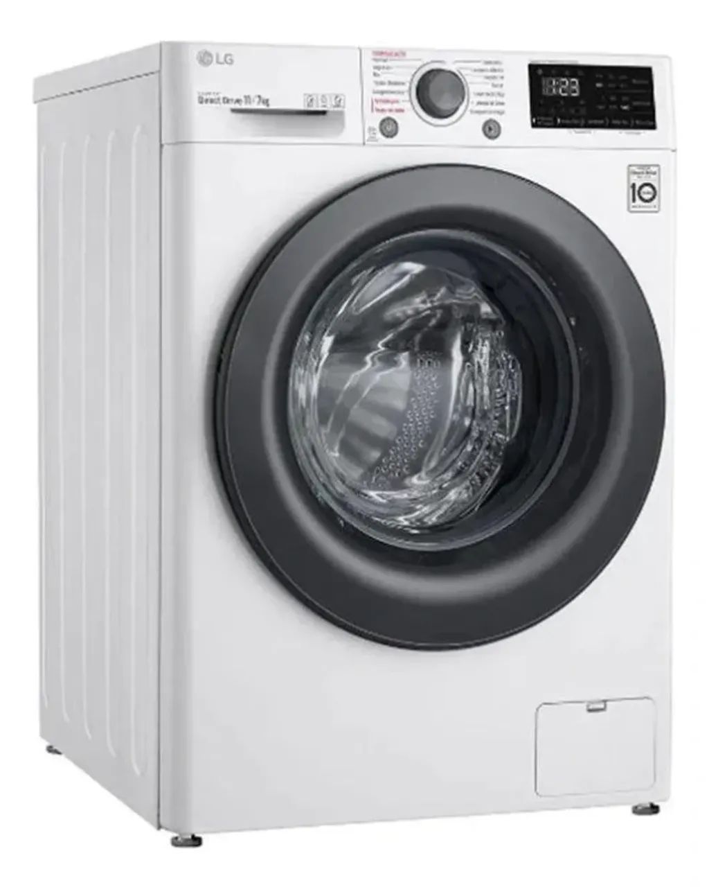 Lava E Seca Smart Lg 11kg Branca Vc5 Cv3011wg4a 220v C/ Nfe Branco - Foto 2