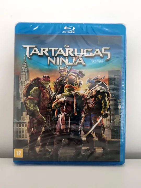 Blu-ray As Tartarugas Ninja - Megan Fox - Lacrado
