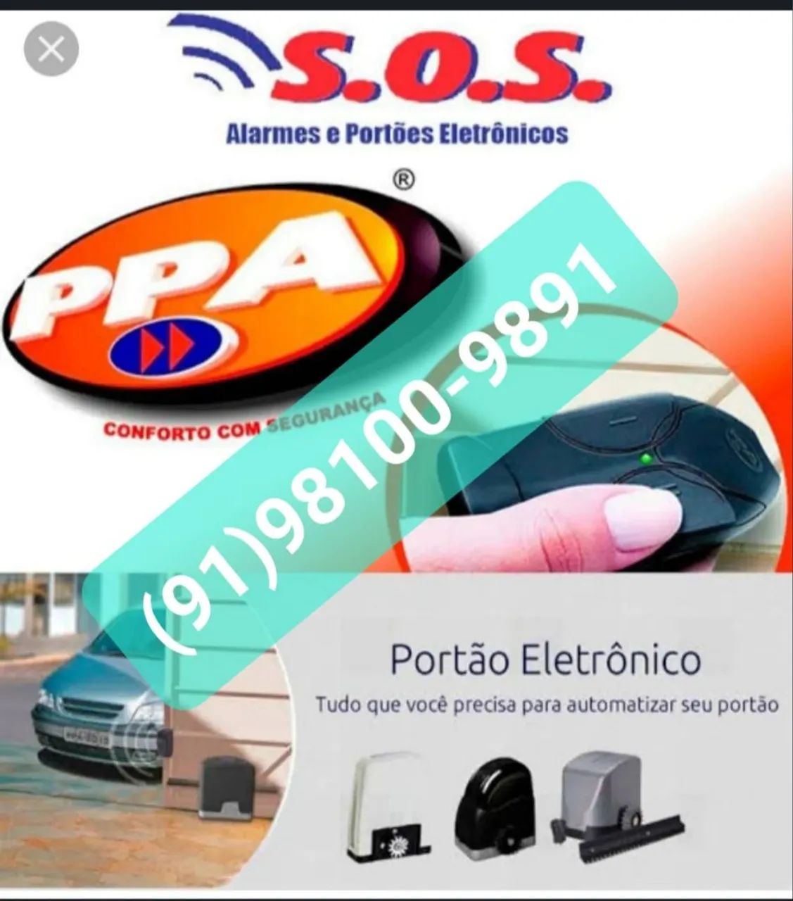 Portão eletrônico 