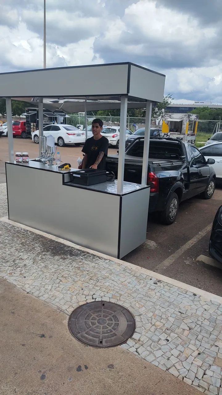 Carrinho de pipoca e churros - Foto 2