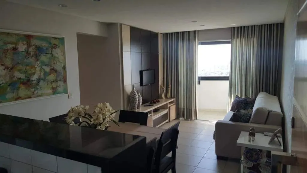 Apartamento 03 qurtos com 01 suíte e varanda para locação, Vila São Tomaz, Aparecida de Go