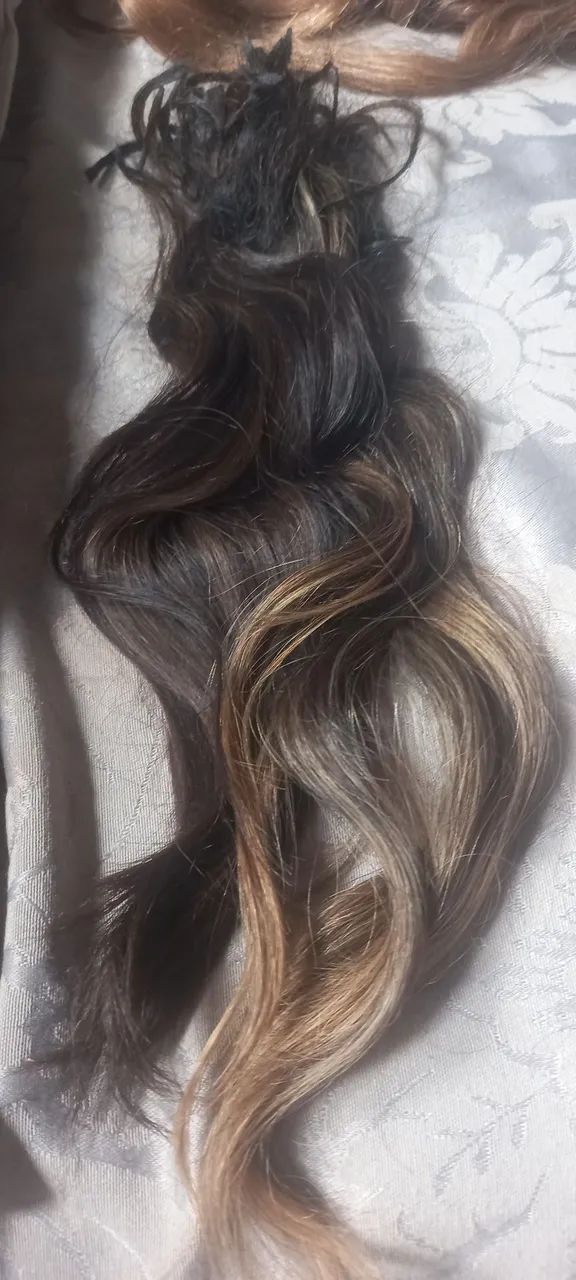 Mega hair  cabelo humano 50 centímetros  - Foto 2