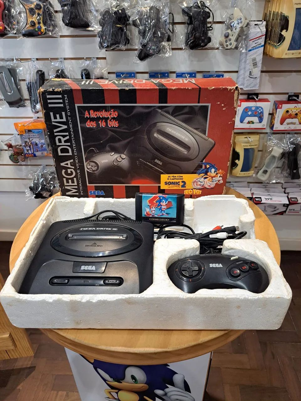 Mega Drive III - Console de 16 Bits Completo