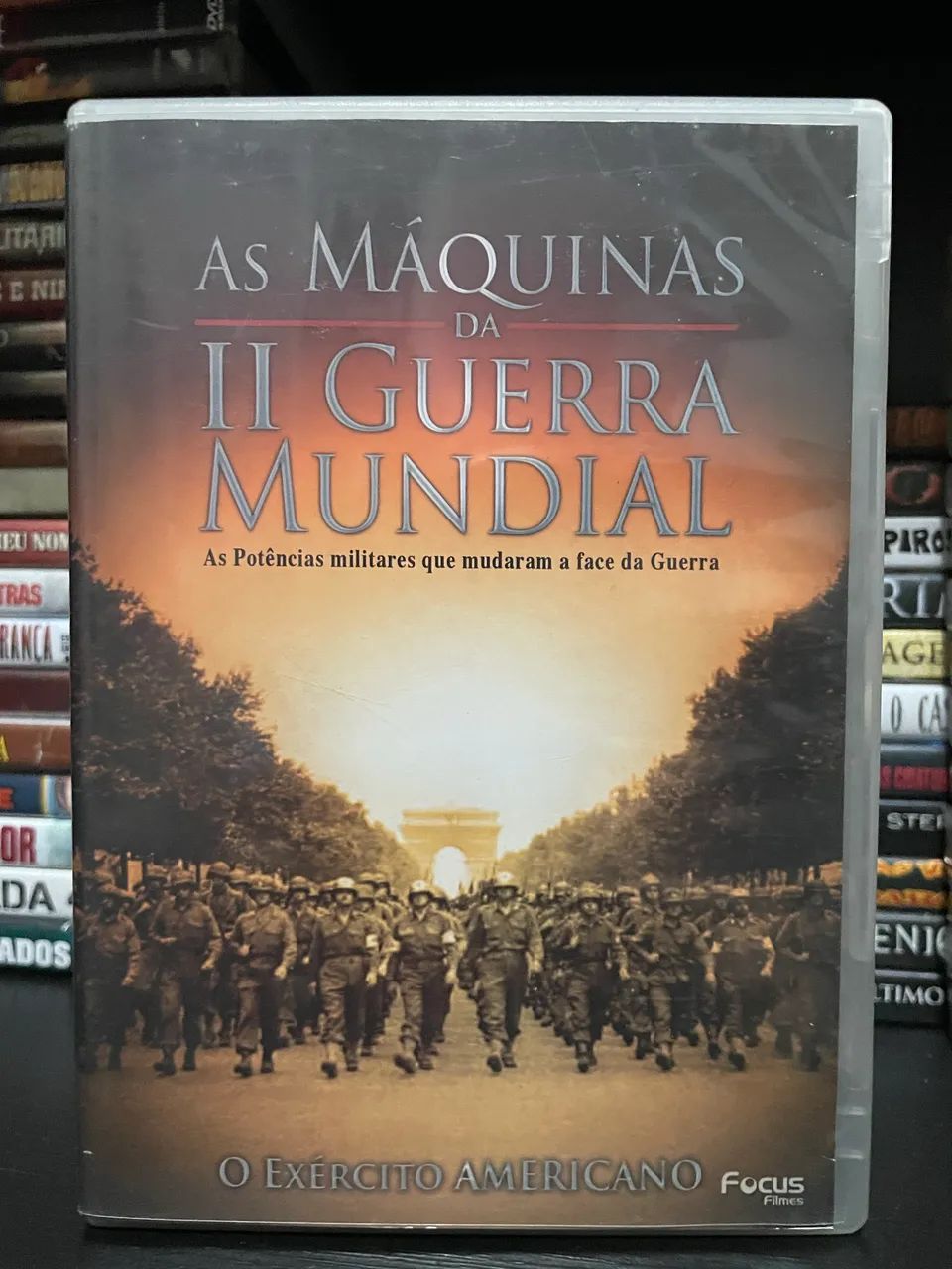 DVD Documentário Máquinas da Segunda guerra + Marcha para Vitória